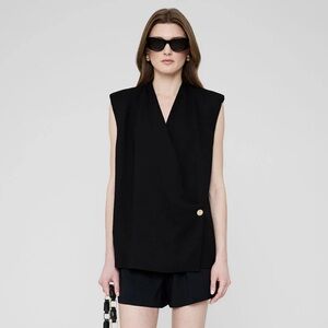 Anine Bing Venice Top NWT Black